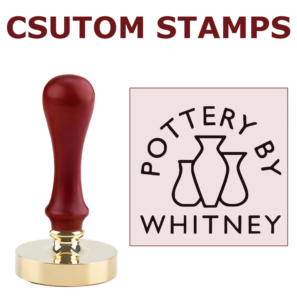 Personalized Pottery Stamp for Clay Custom Clay Stamps On Clay Soap Ice with Your Own Logo Design for Diy Potters Lovers Gift
Personalized Pottery Stamp for Clay Custom Clay Stamps On Clay Soap Ice with Your Own Logo Design for Diy Potters Lovers Gift