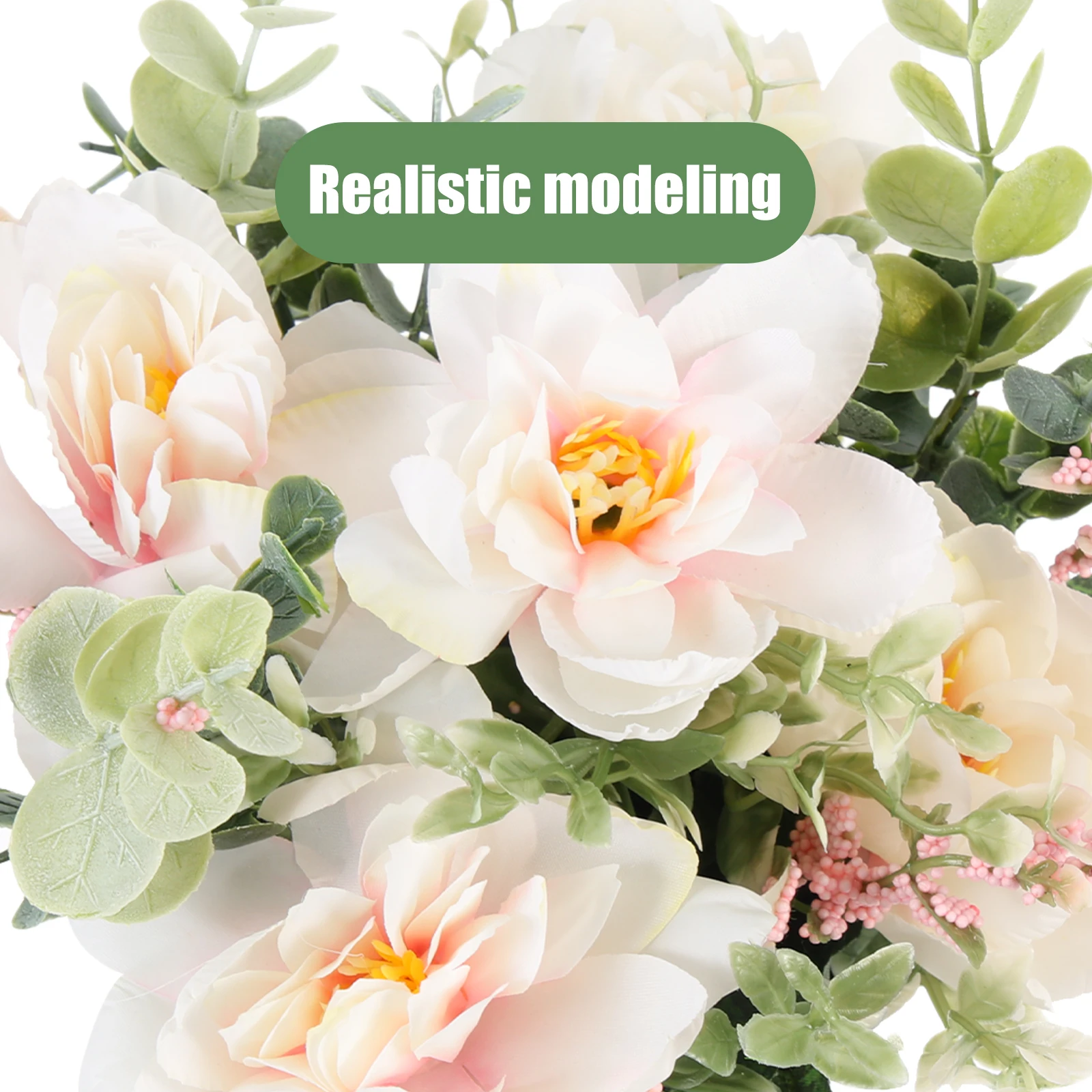 Artificial Flowers Decoration Realistic Bouquet Vase Dried Fall Decorative naments Lifelike Plants Tin Pot Bonsai Long Lasting
Artificial Flowers Decoration Realistic Bouquet Vase Dried Fall Decorative naments Lifelike Plants Tin Pot Bonsai Long Lasting