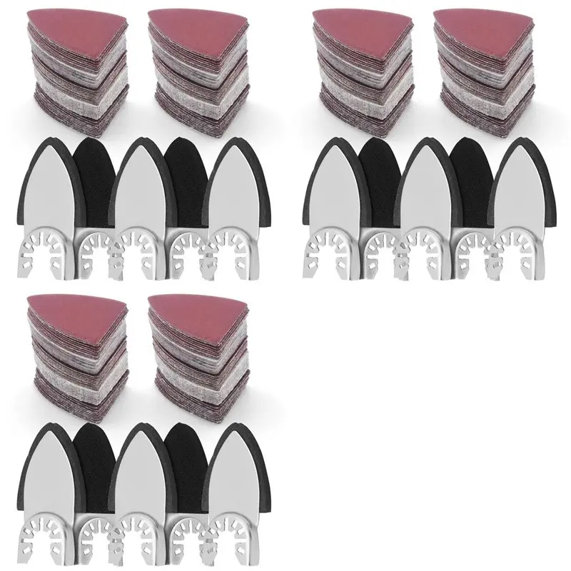 【FLASH-SALE!】390Pcs Oscillating Tool Sanding Pads Kit, 15Pc Finger Sanding Pads & 375Pc Finger Sandpaper Multitool
【FLASH-SALE!】390Pcs Oscillating Tool Sanding Pads Kit, 15Pc Finger Sanding Pads & 375Pc Finger Sandpaper Multitool