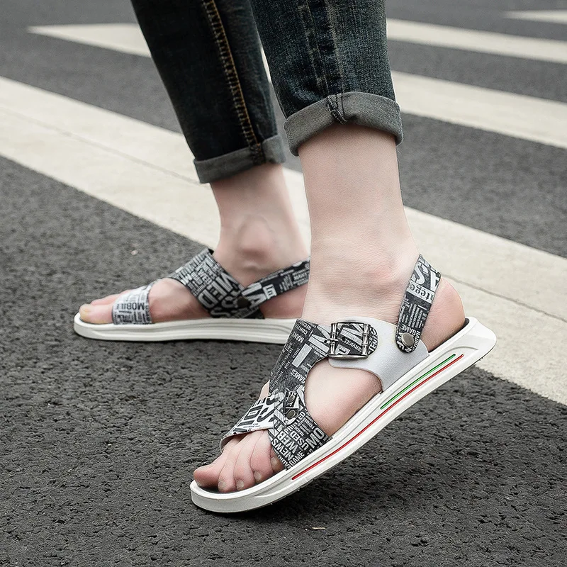 Thickened Sole Men Summer Slippers Durable Quality Anti Slip Base Long Time Outdoor Walking Leisure Shoes
Thickened Sole Men Summer Slippers Durable Quality Anti Slip Base Long Time Outdoor Walking Leisure Shoes