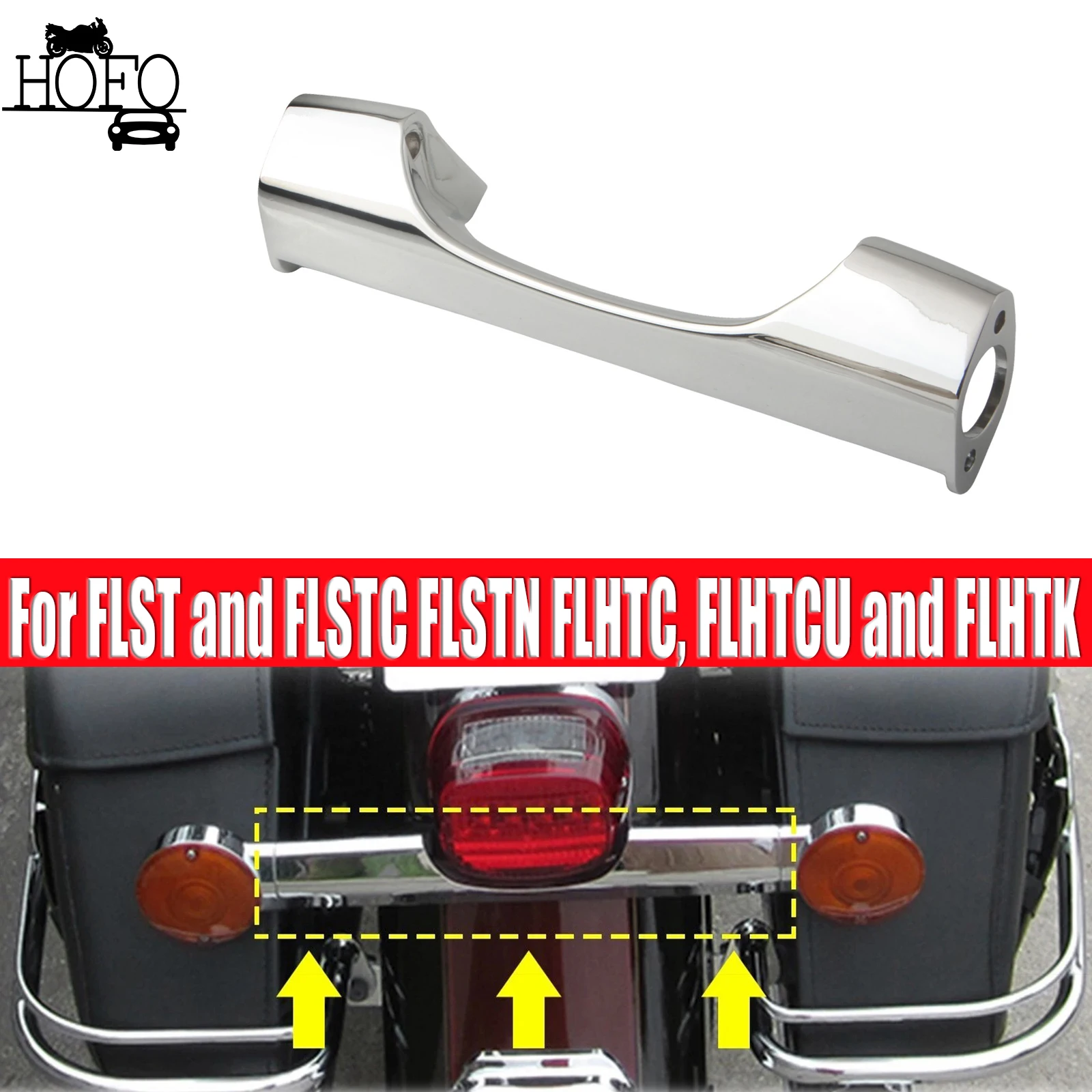 8.25" Short Rear Turn Signal Mount Bracket For FLST and FLSTC FLSTN FLHTC, FLHTCU and FLHTK
8.25" Short Rear Turn Signal Mount Bracket For FLST and FLSTC FLSTN FLHTC, FLHTCU and FLHTK