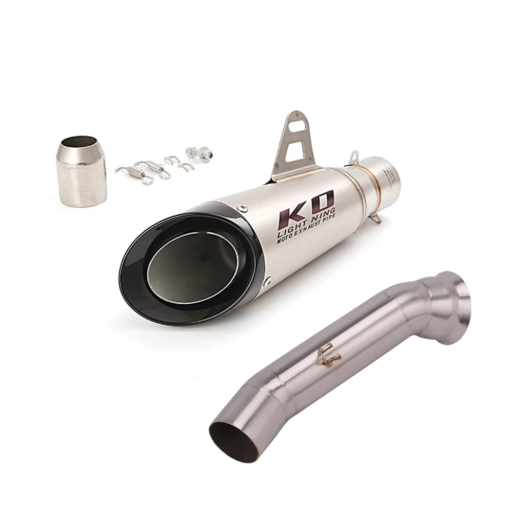 51MM Motorcycle Exhaust Muffler Escape Moto Middle Link Pipe Stainless Steel For Ducati Hypermotard 821 2013-2018
51MM Motorcycle Exhaust Muffler Escape Moto Middle Link Pipe Stainless Steel For Ducati Hypermotard 821 2013-2018