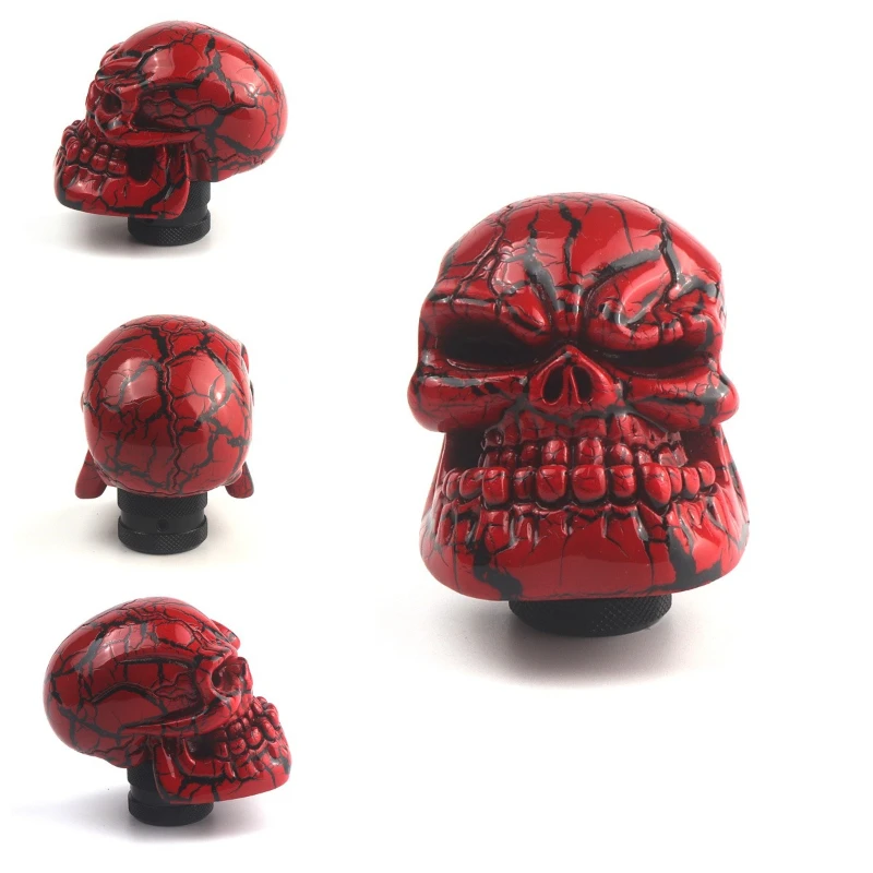 Car Universal Resin Skull Gear Shift Knob, Cool Ghost Style with Big Teeth, Customized Automotive Shift Knob Modification Part
Car Universal Resin Skull Gear Shift Knob, Cool Ghost Style with Big Teeth, Customized Automotive Shift Knob Modification Part
