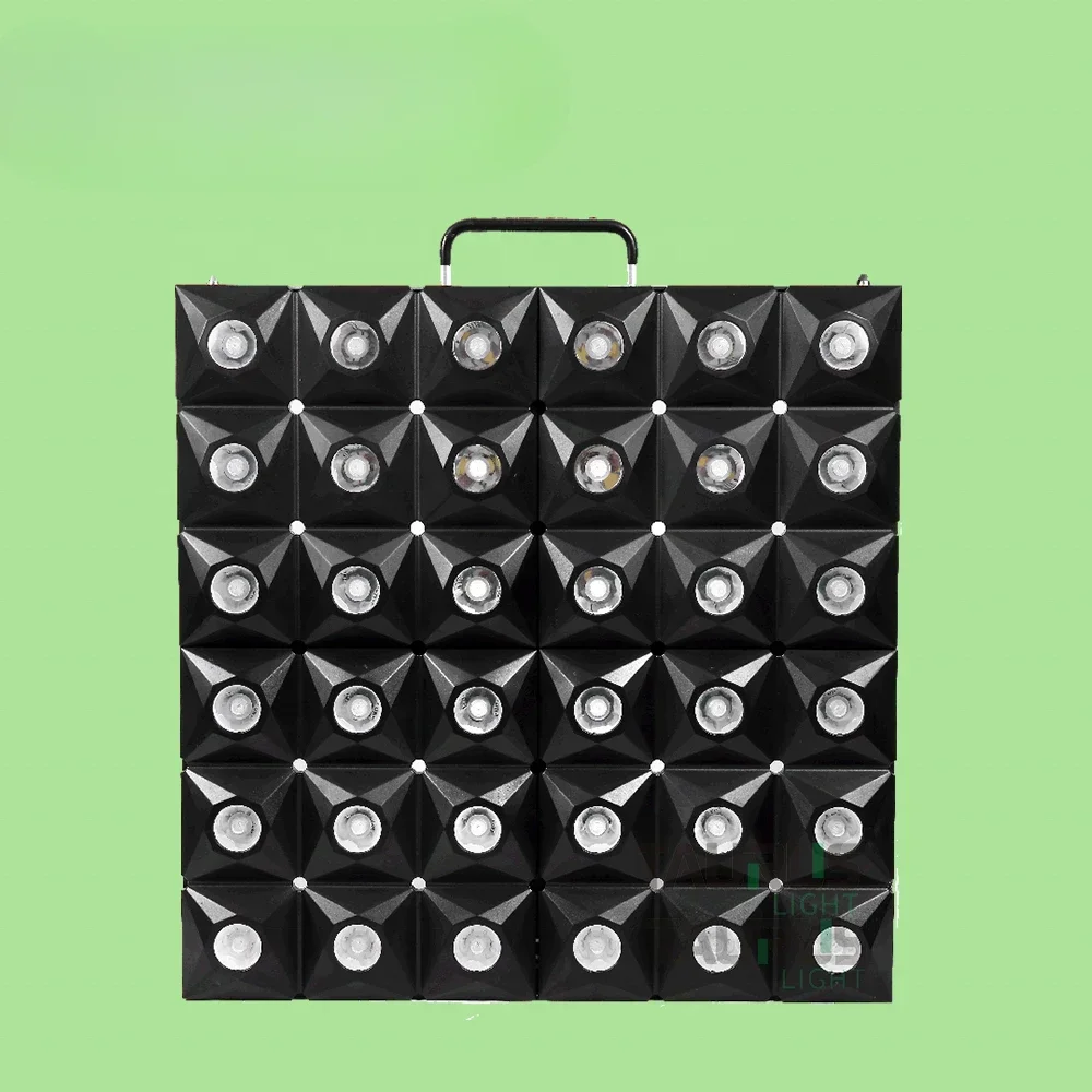 Party Disco 36pcs 3W 3in1 RGB Mixed Color LED Panel Matrix Stage Light
Party Disco 36pcs 3W 3in1 RGB Mixed Color LED Panel Matrix Stage Light