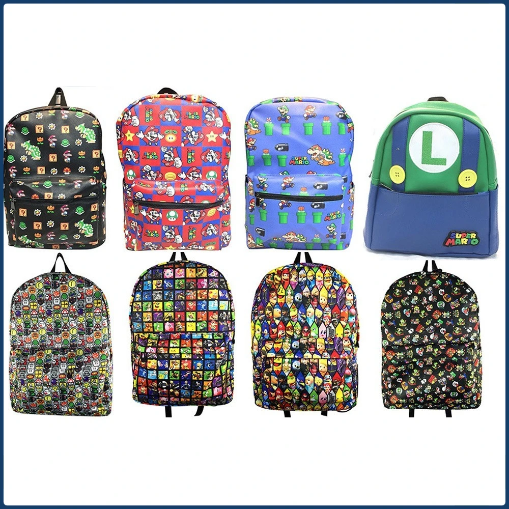 Cartoon Mario Fashion Backpack Lightweight and Large Capacity Schoolbag Portable Waterproof Travel Backpack Kids Exquisite Gifts
Cartoon Mario Fashion Backpack Lightweight and Large Capacity Schoolbag Portable Waterproof Travel Backpack Kids Exquisite Gifts