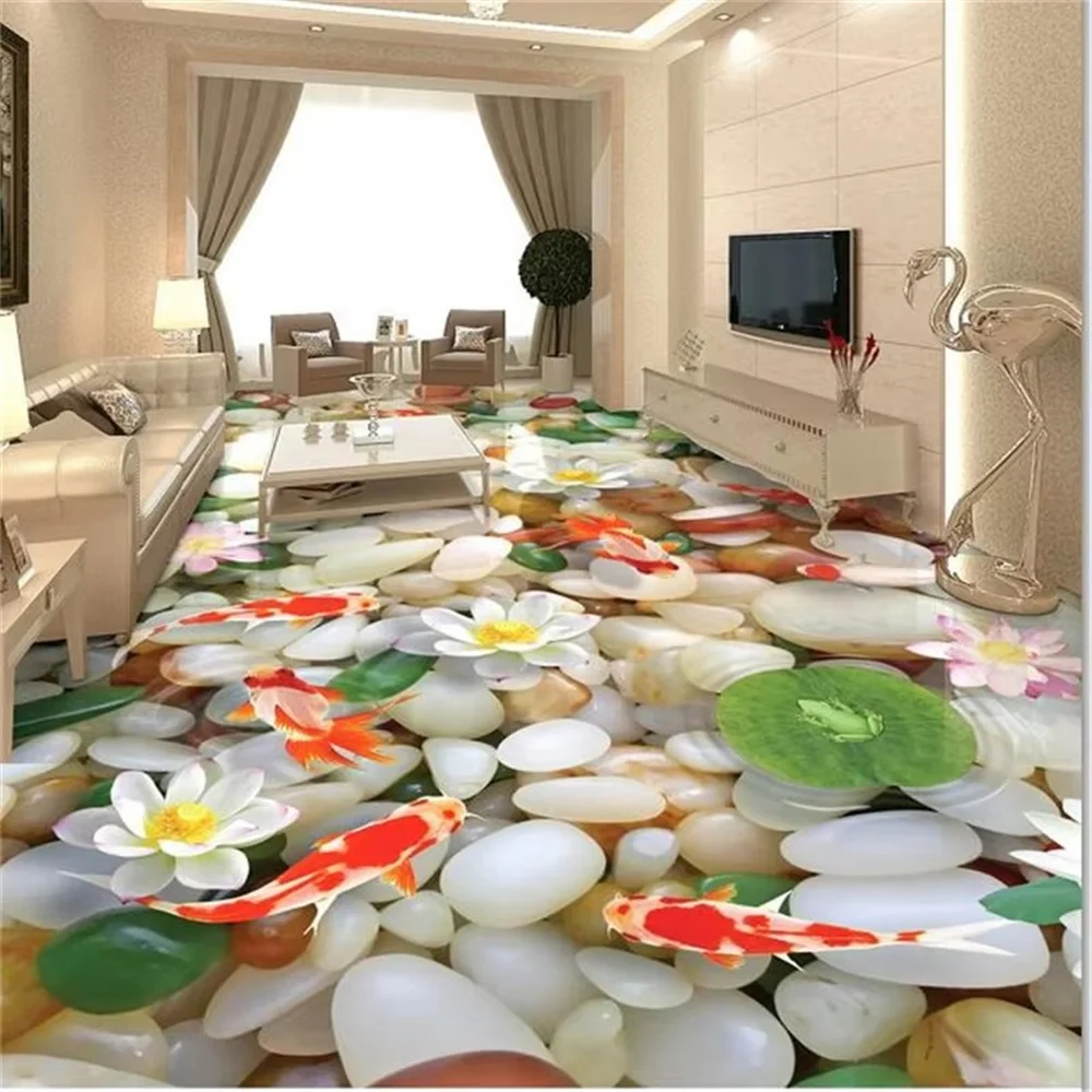 Украшение пола на заказ, живопись, 3d трехмерные гальки, лотос, карп, ванная комната, спальня, пол, гостиная, самоклеящийся пол
Украшение пола на заказ, живопись, 3d трехмерные гальки, лотос, карп, ванная комната, спальня, пол, гостиная, самоклеящийся пол