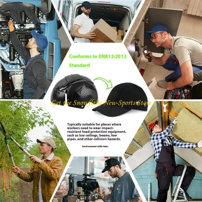 E56D Baseball Bump Caps Insert Safety Bump Hat Insert Bumper Hat Insert For Cycling Mechanics Maintenance Workshop Processing
E56D Baseball Bump Caps Insert Safety Bump Hat Insert Bumper Hat Insert For Cycling Mechanics Maintenance Workshop Processing
