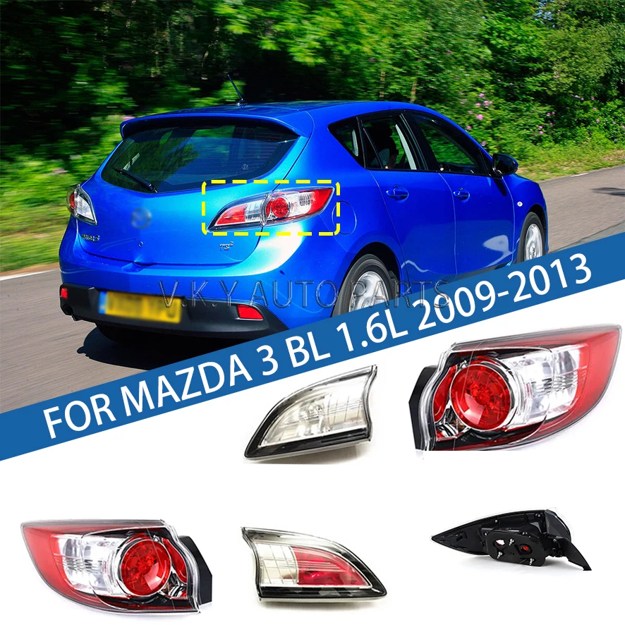 For Mazda 3 BL 1.6L 2009 2010 2011 2012 2013 Car Halogen Tail light Rear Bumper Light Stop Brake Lamp Turn Signal Warning
For Mazda 3 BL 1.6L 2009 2010 2011 2012 2013 Car Halogen Tail light Rear Bumper Light Stop Brake Lamp Turn Signal Warning