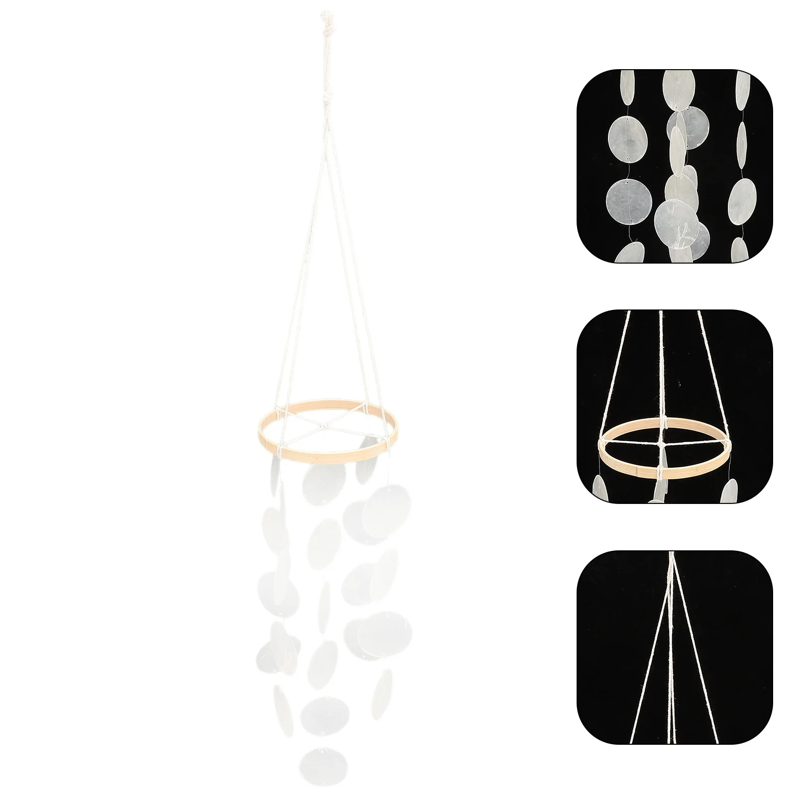 Shell Wind Chime Hanging Decoration Outdoor Garden Patio Home Hanging Decor Wind Bell for Balcony Bedroom Housewarming Gift 
Shell Wind Chime Hanging Decoration Outdoor Garden Patio Home Hanging Decor Wind Bell for Balcony Bedroom Housewarming Gift