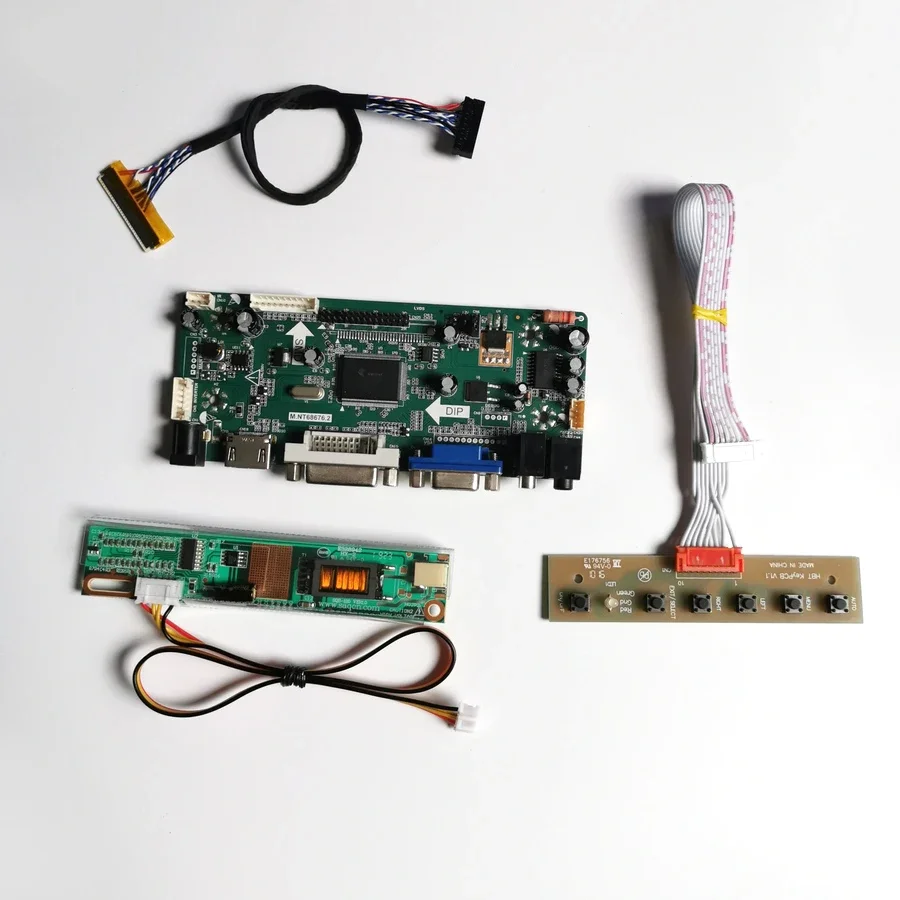 Для B131EW01 V0 V1 1280*768 13,0 "M.NT68676 Контроллер дисплея Карта привода LVDS 30-контактный CCFL ЖК-монитор Панель VGA + HDMI + DVI DIY Kit
Для B131EW01 V0 V1 1280*768 13,0 "M.NT68676 Контроллер дисплея Карта привода LVDS 30-контактный CCFL ЖК-монитор Панель VGA + HDMI + DVI DIY Kit