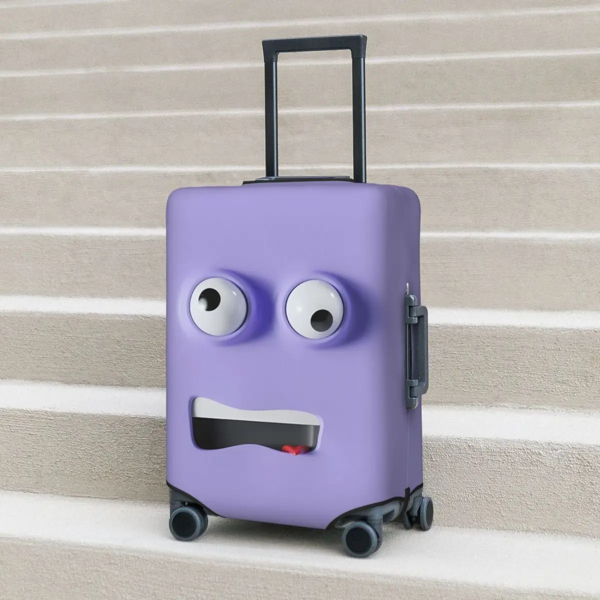Funny Expression Printed Suitcase Cover 3d Cartoon Travel Protection Holiday Elastic Luggage Case
Funny Expression Printed Suitcase Cover 3d Cartoon Travel Protection Holiday Elastic Luggage Case