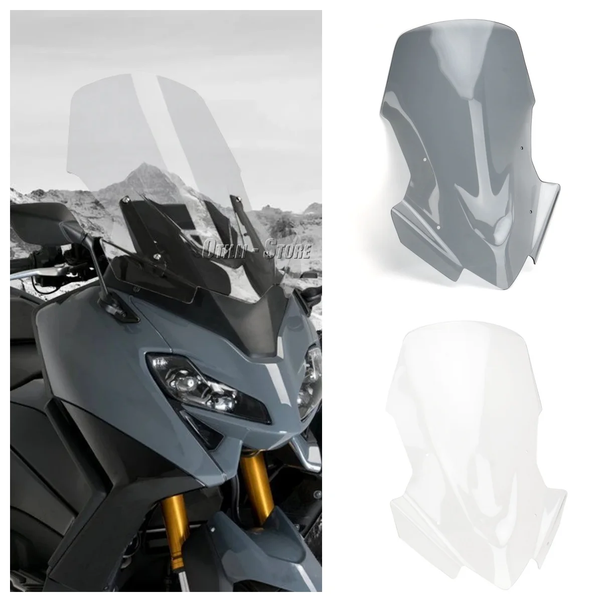 For YAMAHA TMAX560 TMAX 560 Motorcycle Acrylic Windshield 3 Color Visor Deflector Front Fairing T-MAXA560 T-max 560 2022-2024
For YAMAHA TMAX560 TMAX 560 Motorcycle Acrylic Windshield 3 Color Visor Deflector Front Fairing T-MAXA560 T-max 560 2022-2024