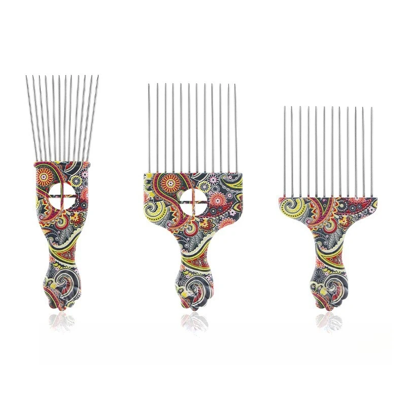 Popular Professional Salon Use Metal African Afro Hair Comb For Hair Anti Static Styling Professional Style Comb
Popular Professional Salon Use Metal African Afro Hair Comb For Hair Anti Static Styling Professional Style Comb