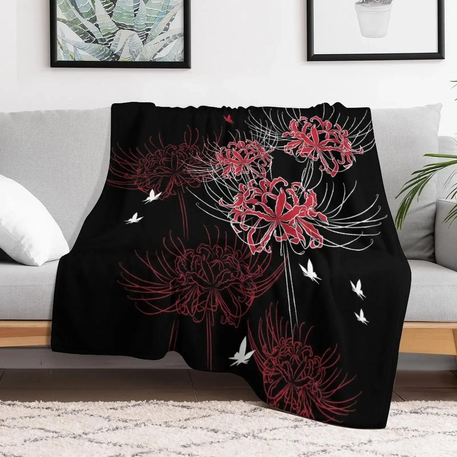 Spider Lily Butterfly Design Throw Blanket Sleeping Bag Sofa Throw Beach Blankets
Spider Lily Butterfly Design Throw Blanket Sleeping Bag Sofa Throw Beach Blankets