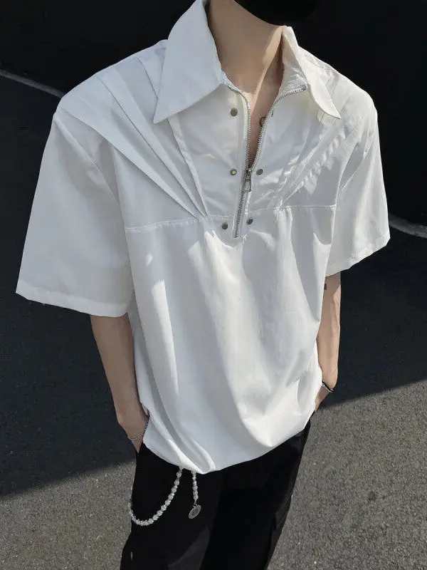 Белая мужская летняя джемпер-куртка на молнии в американском стиле, высококачественная, дышащая, легкая, с эффектом деconstruction
Белая мужская летняя джемпер-куртка на молнии в американском стиле, высококачественная, дышащая, легкая, с эффектом деconstruction