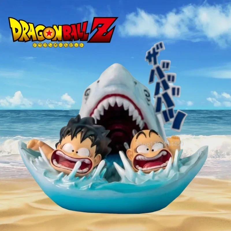6.5cm Anime Dragon ball Z Shark Attack Kids Goku Krillin Swimming Training Action Figure Model PVC Statue Collectible Toys Gifts
6.5cm Anime Dragon ball Z Shark Attack Kids Goku Krillin Swimming Training Action Figure Model PVC Statue Collectible Toys Gifts