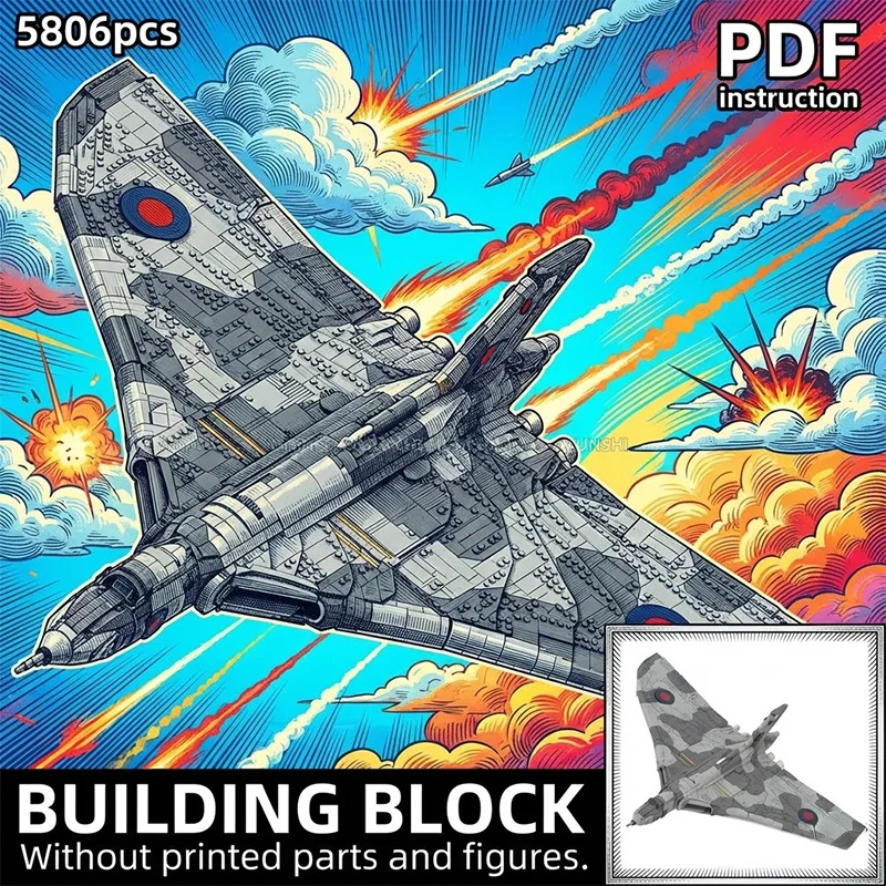 DIY Military Air Force Fighter Bomber Airplane Construction Set Army Building Bricks Toy for 244945 moc
DIY Military Air Force Fighter Bomber Airplane Construction Set Army Building Bricks Toy for 244945 moc