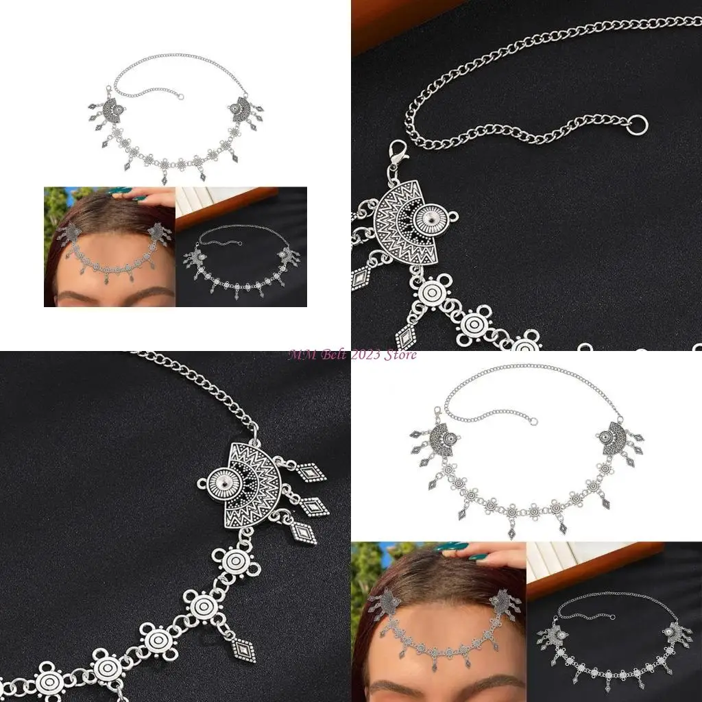 49ME Fashionable Geometry Headpiece Retros Silvery Alloys Hollows Hairpiece for Special Occasion
49ME Fashionable Geometry Headpiece Retros Silvery Alloys Hollows Hairpiece for Special Occasion