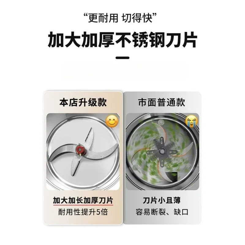 Многофункциональный измельчитель овощей и измельчитель травы для дома, инструмент для подготовки куриных кормов, простой в использовании кухонный измельчитель
Многофункциональный измельчитель овощей и измельчитель травы для дома, инструмент для подготовки куриных кормов, простой в использовании кухонный измельчитель