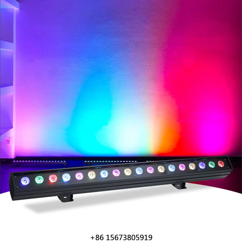 18x10w RGB 3in1 Led Wall Washer Light for DJ Disco Bar
18x10w RGB 3in1 Led Wall Washer Light for DJ Disco Bar