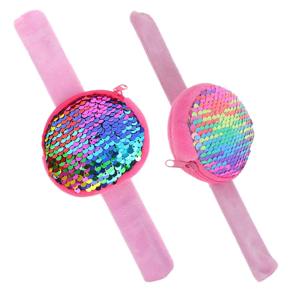 2Pcs Children Slap Bracelet Purse Adjustable Kids Wristbands Toy Storage Pocket Creative Bags Sequin Slap Bracelets
2Pcs Children Slap Bracelet Purse Adjustable Kids Wristbands Toy Storage Pocket Creative Bags Sequin Slap Bracelets