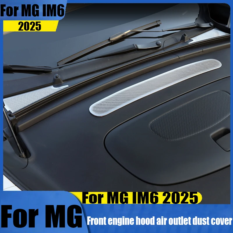 Пылезащитный чехол для воздуховода внутри переднего капота MG Motor IM6 2025, элемент для модификации интерьера автомобиля.
Пылезащитный чехол для воздуховода внутри переднего капота MG Motor IM6 2025, элемент для модификации интерьера автомобиля.