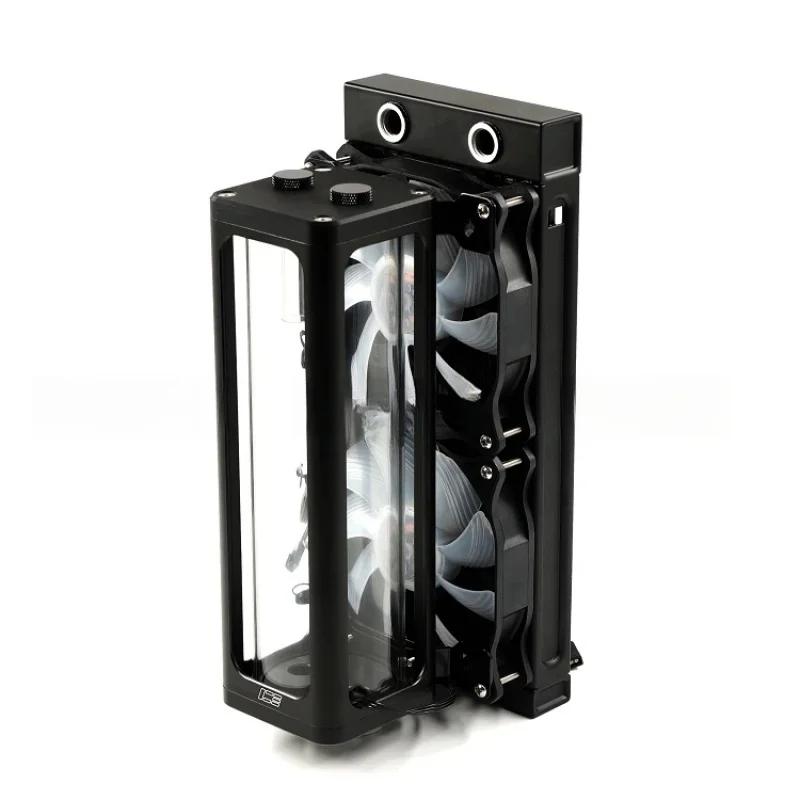 IceMan Cooler ICE-RX7 -Cooled Cooling Glass Square Water Tank With Colorful 5V Lights Synchronous Motherboard
IceMan Cooler ICE-RX7 -Cooled Cooling Glass Square Water Tank With Colorful 5V Lights Synchronous Motherboard