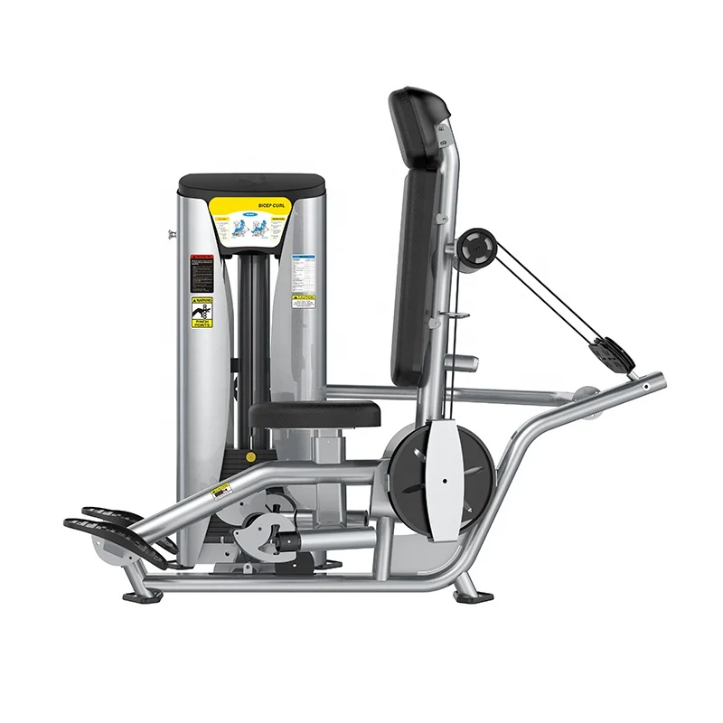 Commercially Used Selectorized Strength Bicep Curl Steel Fitness Equipment Factory Sales Chest Exercise Machine for Gym Use
Commercially Used Selectorized Strength Bicep Curl Steel Fitness Equipment Factory Sales Chest Exercise Machine for Gym Use