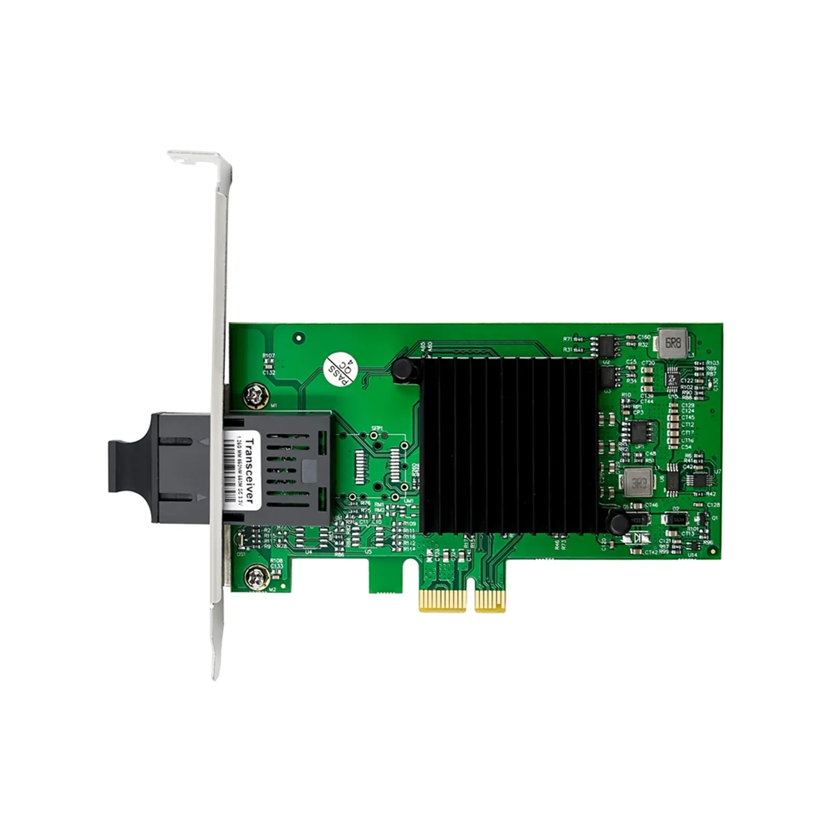 Эффективная гигабитная оптоволоконная сетевая карта PCIe X1 82576-F1, однопортовая SC
Эффективная гигабитная оптоволоконная сетевая карта PCIe X1 82576-F1, однопортовая SC