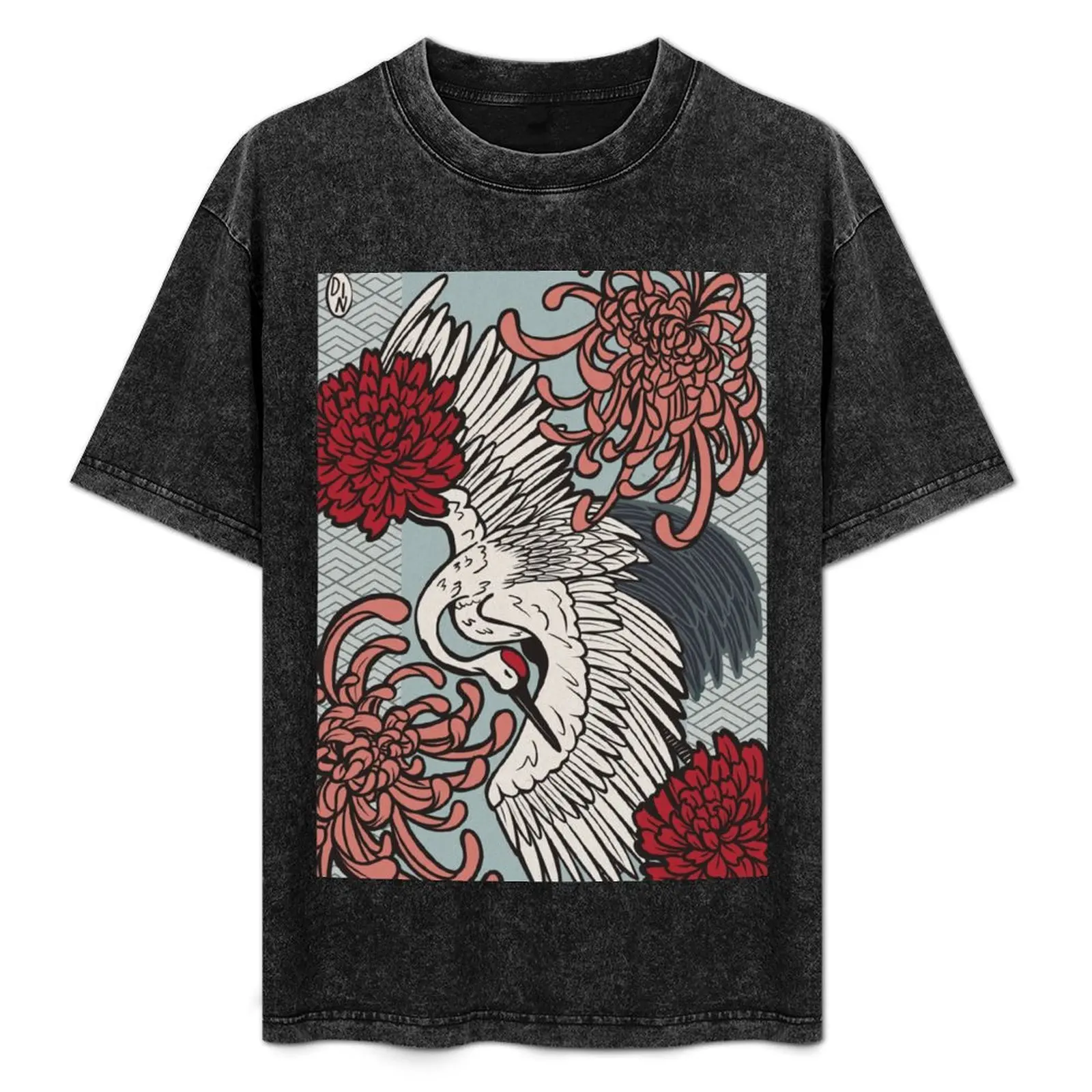Tsuru, Japanese crane T-Shirt Simple Graphic Design T-Shirt
Tsuru, Japanese crane T-Shirt Simple Graphic Design T-Shirt