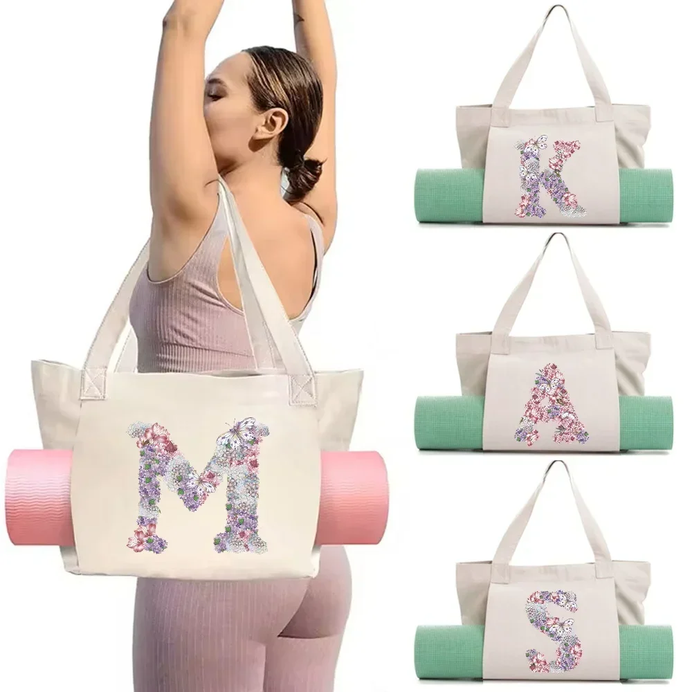 Gym Fitness Storage Handbags Yoga Tote Bag Large-capacity Pilates Sport Travel Shoulder Bags Storage Rose Flower Printing Series
Gym Fitness Storage Handbags Yoga Tote Bag Large-capacity Pilates Sport Travel Shoulder Bags Storage Rose Flower Printing Series