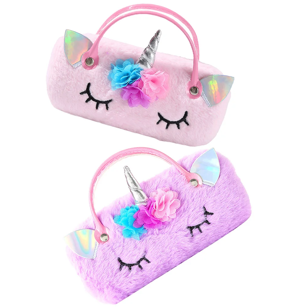 2 Pcs Unicorn Glasses Case Sunglasses Kids Travel Organizer for Lovely Wallet Eyeglass Adorable Plush Storage Handheld
2 Pcs Unicorn Glasses Case Sunglasses Kids Travel Organizer for Lovely Wallet Eyeglass Adorable Plush Storage Handheld