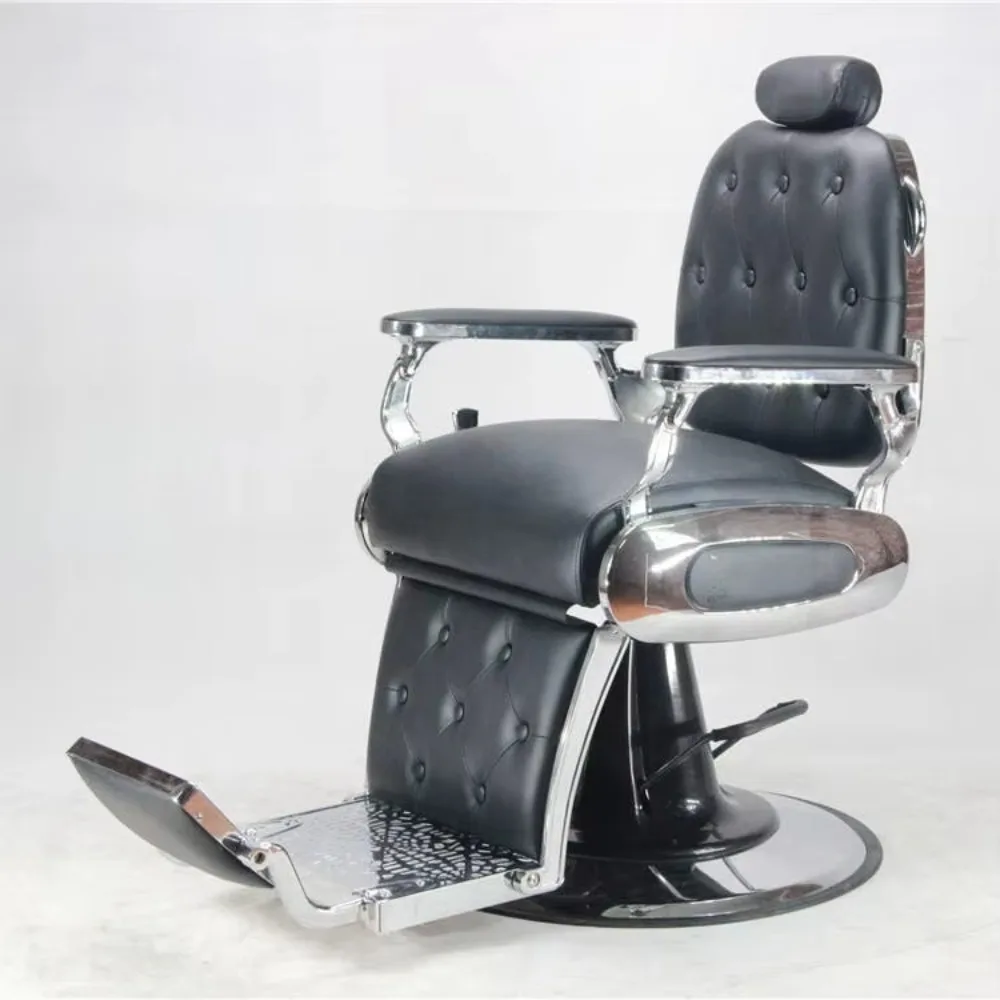 High-quality Popular Hairdressing Professional Comfortable Salon Luxury Design Barber Chair Leather Reclining Barber Chair
High-quality Popular Hairdressing Professional Comfortable Salon Luxury Design Barber Chair Leather Reclining Barber Chair