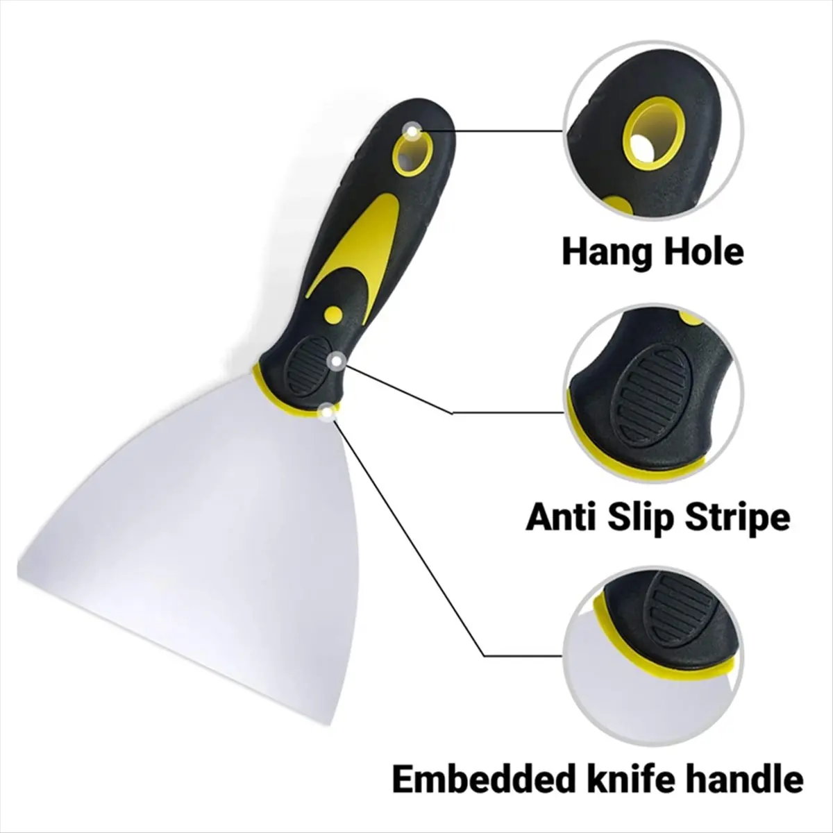 A013 5 Pack Knife ,Knife Set, Stainless Steel Knife Wallpaper Paint Tool
A013 5 Pack Knife ,Knife Set, Stainless Steel Knife Wallpaper Paint Tool