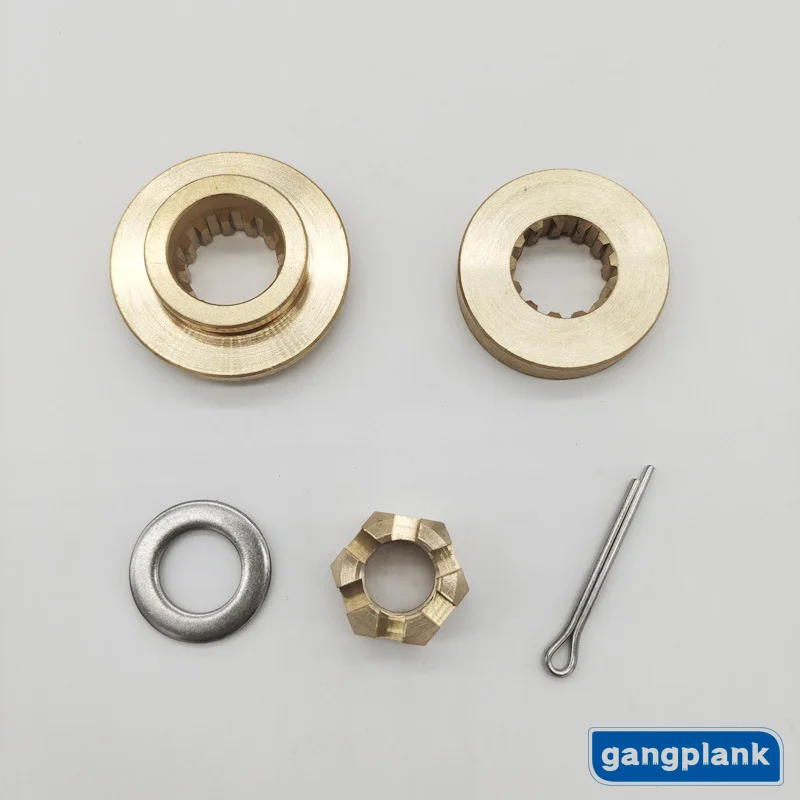 For Yamaha 2-stroke 40 Hp Outboard Engine Fixed Propeller Inner and Outer Bushings and Nuts Cotter Pin Kit
For Yamaha 2-stroke 40 Hp Outboard Engine Fixed Propeller Inner and Outer Bushings and Nuts Cotter Pin Kit