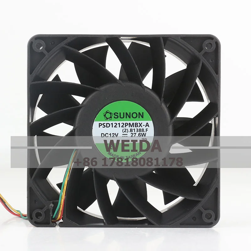 Охлаждающий вентилятор, оригинальный SUNON PSD1212PMBX-A 12038, 12 см, 12 В постоянного тока, 27,6 Вт, 120x120x38 мм, корпус, промышленный вентилятор
Охлаждающий вентилятор, оригинальный SUNON PSD1212PMBX-A 12038, 12 см, 12 В постоянного тока, 27,6 Вт, 120x120x38 мм, корпус, промышленный вентилятор