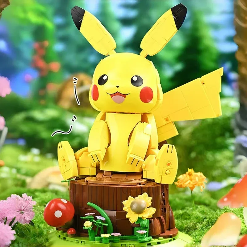 Совместные строительные блоки Keeppley Pokémon, детские собранные игрушки Пикачу, модели, украшения, праздничные подарки
Совместные строительные блоки Keeppley Pokémon, детские собранные игрушки Пикачу, модели, украшения, праздничные подарки