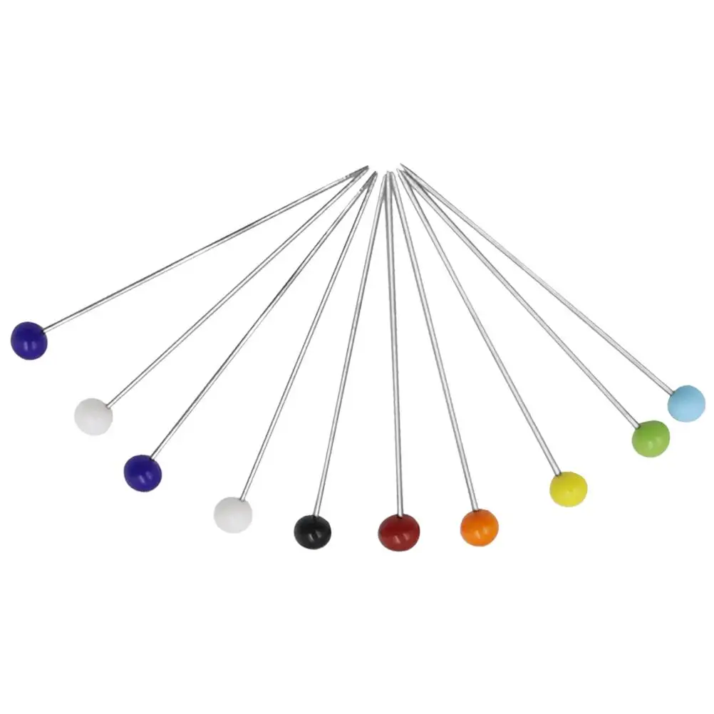 500 Pcs Glass Head Bead Needle 4mm Colorful Sewing Straight Pin for DIY Corsage Quilting Embroidery Jewelry Accessories
500 Pcs Glass Head Bead Needle 4mm Colorful Sewing Straight Pin for DIY Corsage Quilting Embroidery Jewelry Accessories