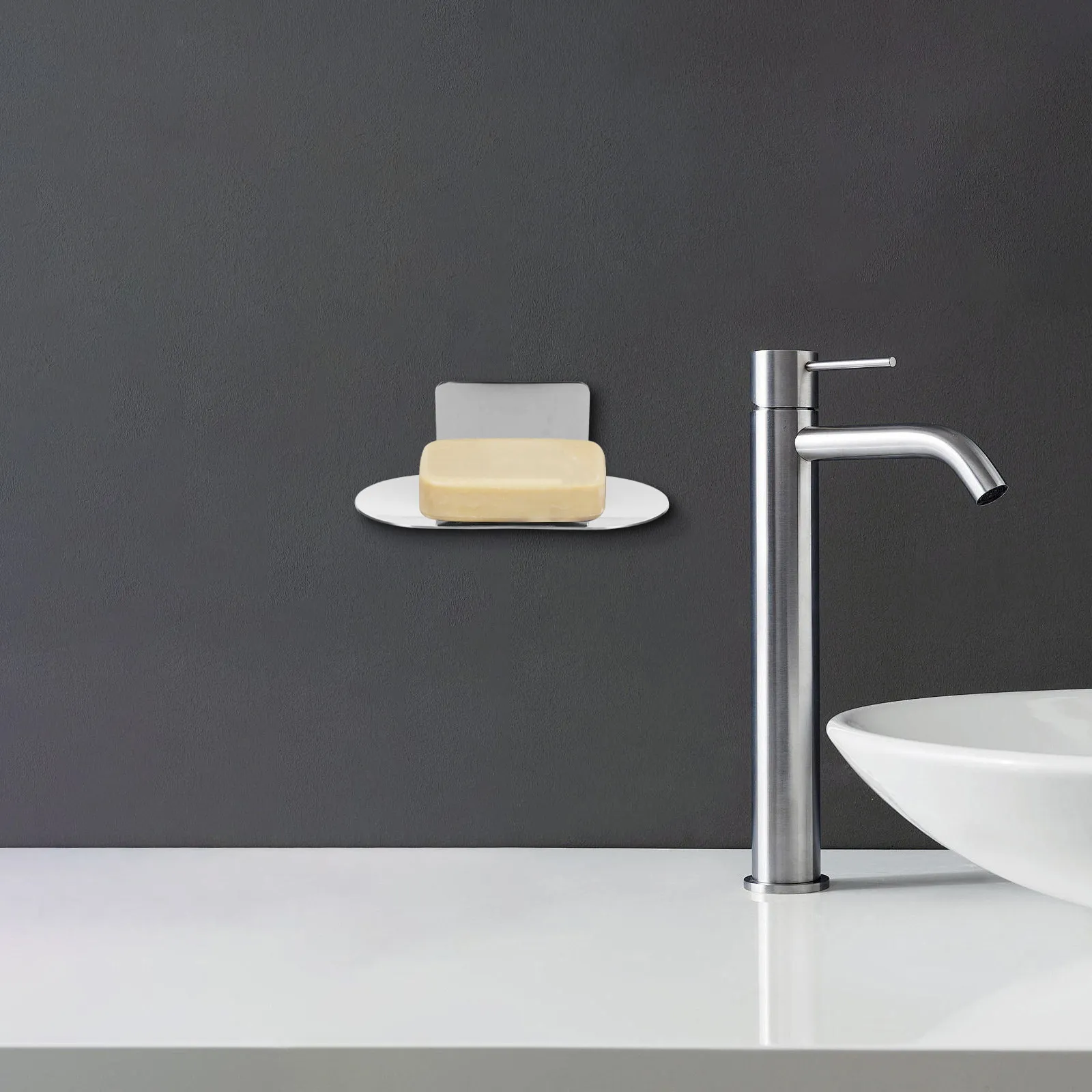 2Pcs Stainless Steel Soap Holder Plate Self Draining Adhesive Soap Dish for Bathroom Shower Wall Sink Bathtub Modern Design
2Pcs Stainless Steel Soap Holder Plate Self Draining Adhesive Soap Dish for Bathroom Shower Wall Sink Bathtub Modern Design