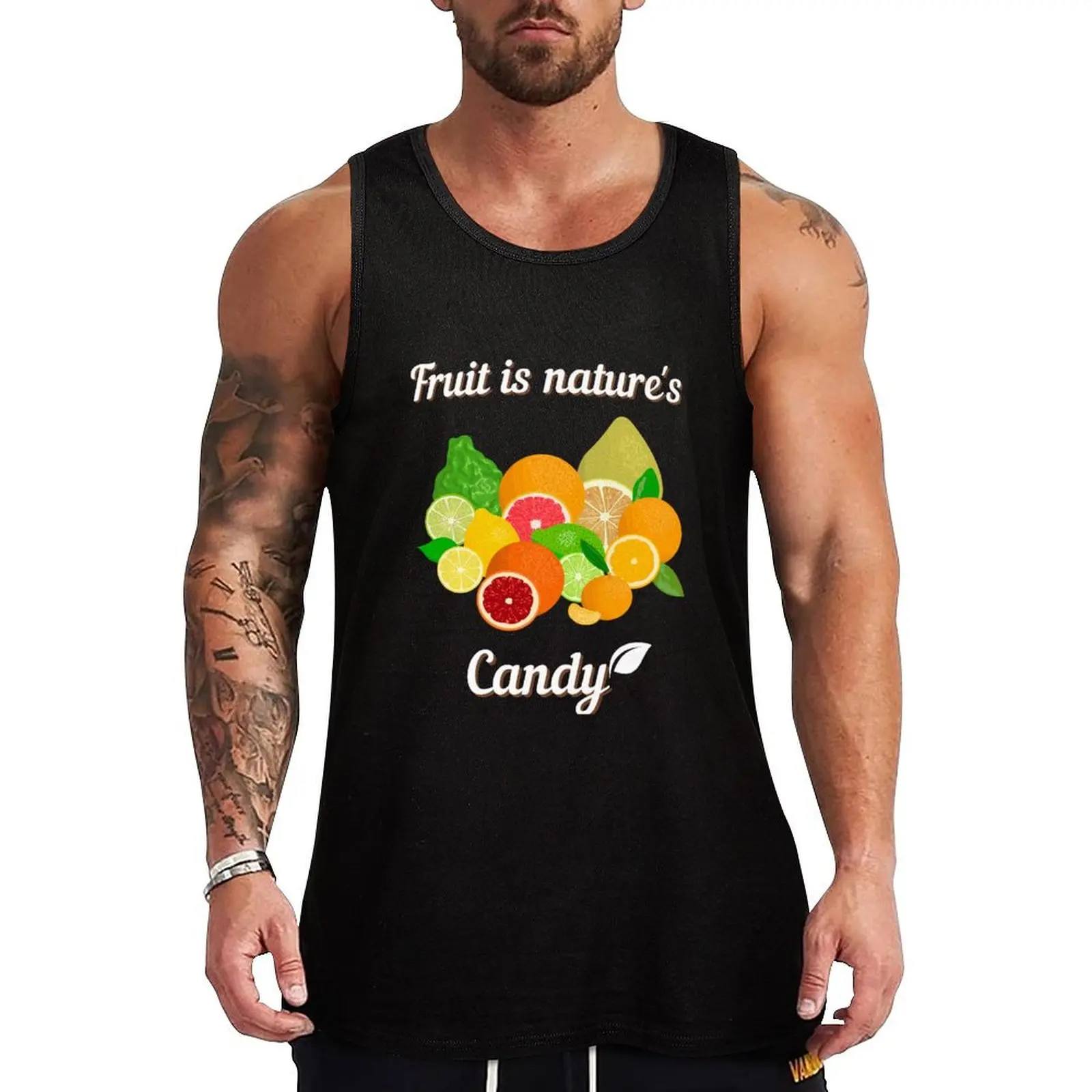 FRUITS IS NATURE'S CANDY Tank Top quick-drying t-shirt Men's sports t-shirt sleeveless tshirts for men
FRUITS IS NATURE'S CANDY Tank Top quick-drying t-shirt Men's sports t-shirt sleeveless tshirts for men