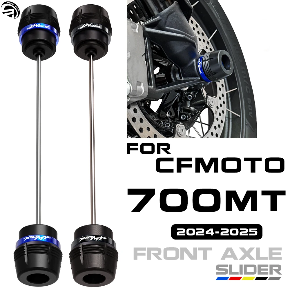For CFMOTO 700MT 700 MT MT700 2024 2025 Motorcycle Accessories Front Wheel Axle Fork Slider Crash Protector Falling Protection
For CFMOTO 700MT 700 MT MT700 2024 2025 Motorcycle Accessories Front Wheel Axle Fork Slider Crash Protector Falling Protection