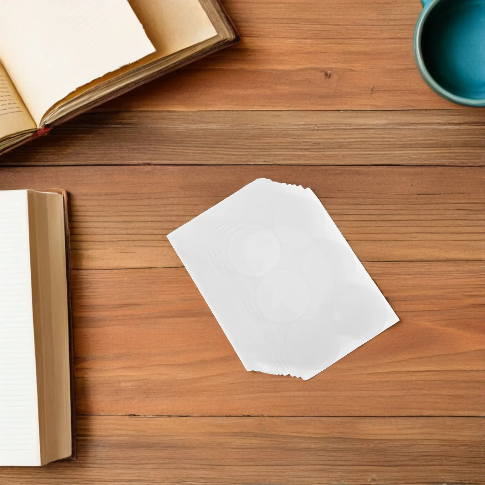 50 Sheets Round Self-Adhesive Writable Dot Stickers White Coated Paper Strong Removable Adhesion for Food Storage Meal Prep
50 Sheets Round Self-Adhesive Writable Dot Stickers White Coated Paper Strong Removable Adhesion for Food Storage Meal Prep