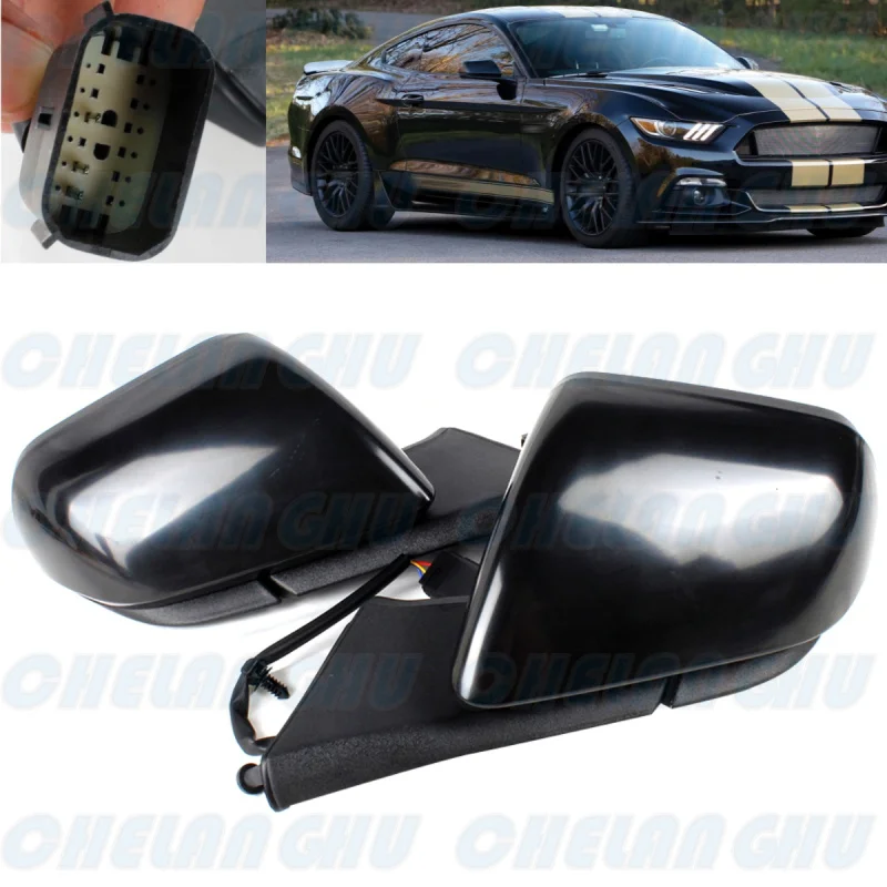 For Ford mustang 2015 2016 2017 2018 2019 2020 US version 1 Pair 3 Pins Primed reversing mirror assembly With Power Adjust
For Ford mustang 2015 2016 2017 2018 2019 2020 US version 1 Pair 3 Pins Primed reversing mirror assembly With Power Adjust