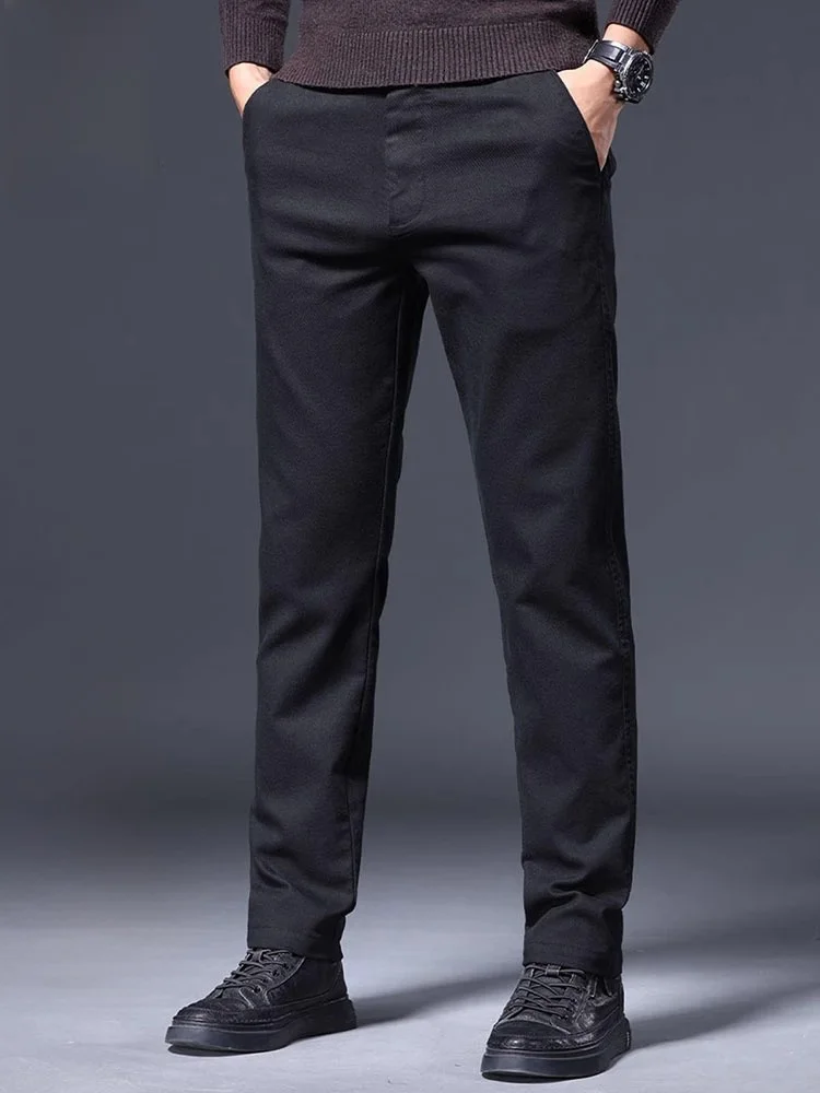 Men's Slim Fit Casual Pants Spring 2026 Trendy Bla Versatile Long Trousers Youthful Energy Cotton Polyester Spandex
Men's Slim Fit Casual Pants Spring 2026 Trendy Bla Versatile Long Trousers Youthful Energy Cotton Polyester Spandex