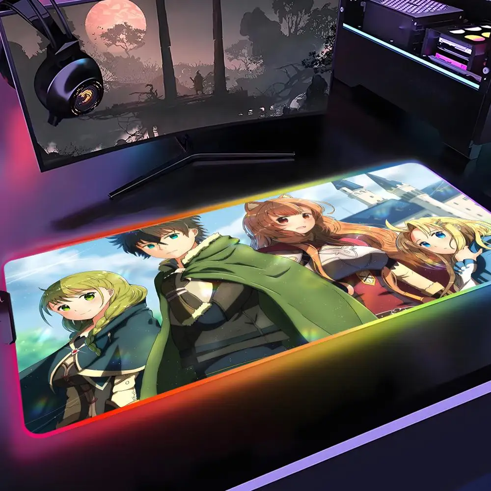 Anime The Rising of the Shield Hero Mouse Pad Gamer Rgb Desk Mat Back Light Led Mousepad Setup Deskmat Big Mousepad Backlight
Anime The Rising of the Shield Hero Mouse Pad Gamer Rgb Desk Mat Back Light Led Mousepad Setup Deskmat Big Mousepad Backlight