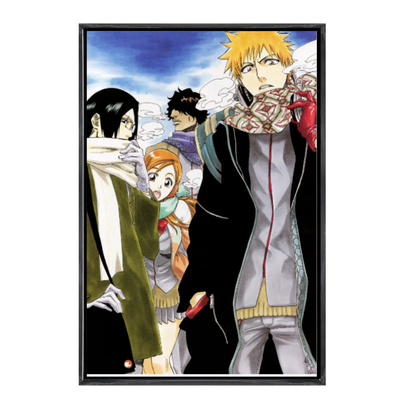Японская манга, многоразмерный холст, постер в двойной рамке, настенное искусство, домашний декор отбеливателя для гостиной, спальни
Японская манга, многоразмерный холст, постер в двойной рамке, настенное искусство, домашний декор отбеливателя для гостиной, спальни