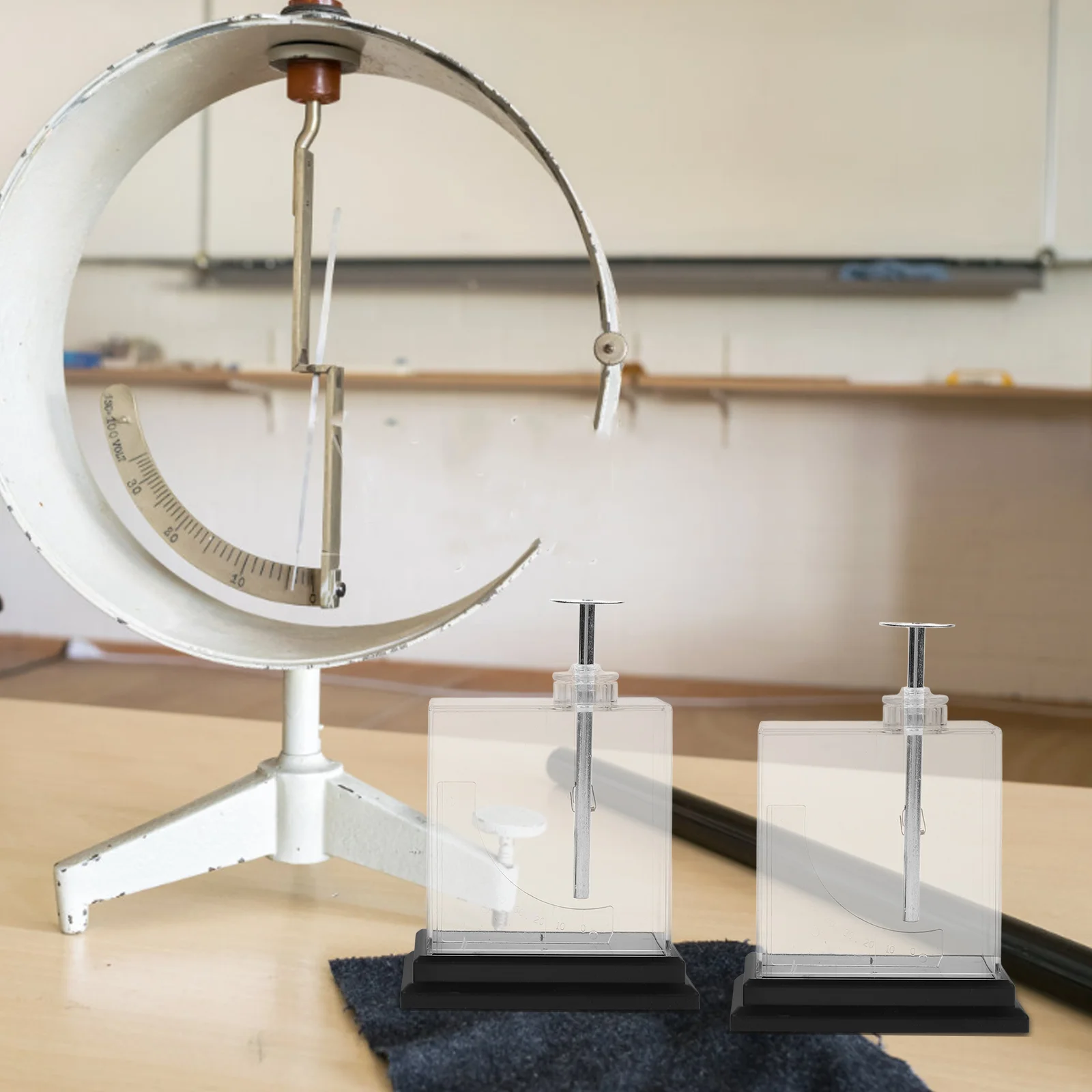 Experimental Electrometer Tool Teaching Aid Physics Scientific Instrument Portable Equipment Crank
Experimental Electrometer Tool Teaching Aid Physics Scientific Instrument Portable Equipment Crank