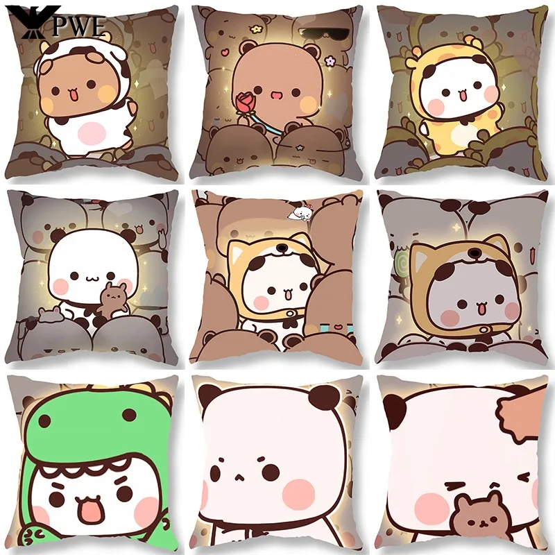 Cute Bear Bubududu Pillowcase Kawaii Cartoon Anime Sofa Cushion Cover Office Seat Cushion Cover Bedroom Home Decoration Gift
Cute Bear Bubududu Pillowcase Kawaii Cartoon Anime Sofa Cushion Cover Office Seat Cushion Cover Bedroom Home Decoration Gift
