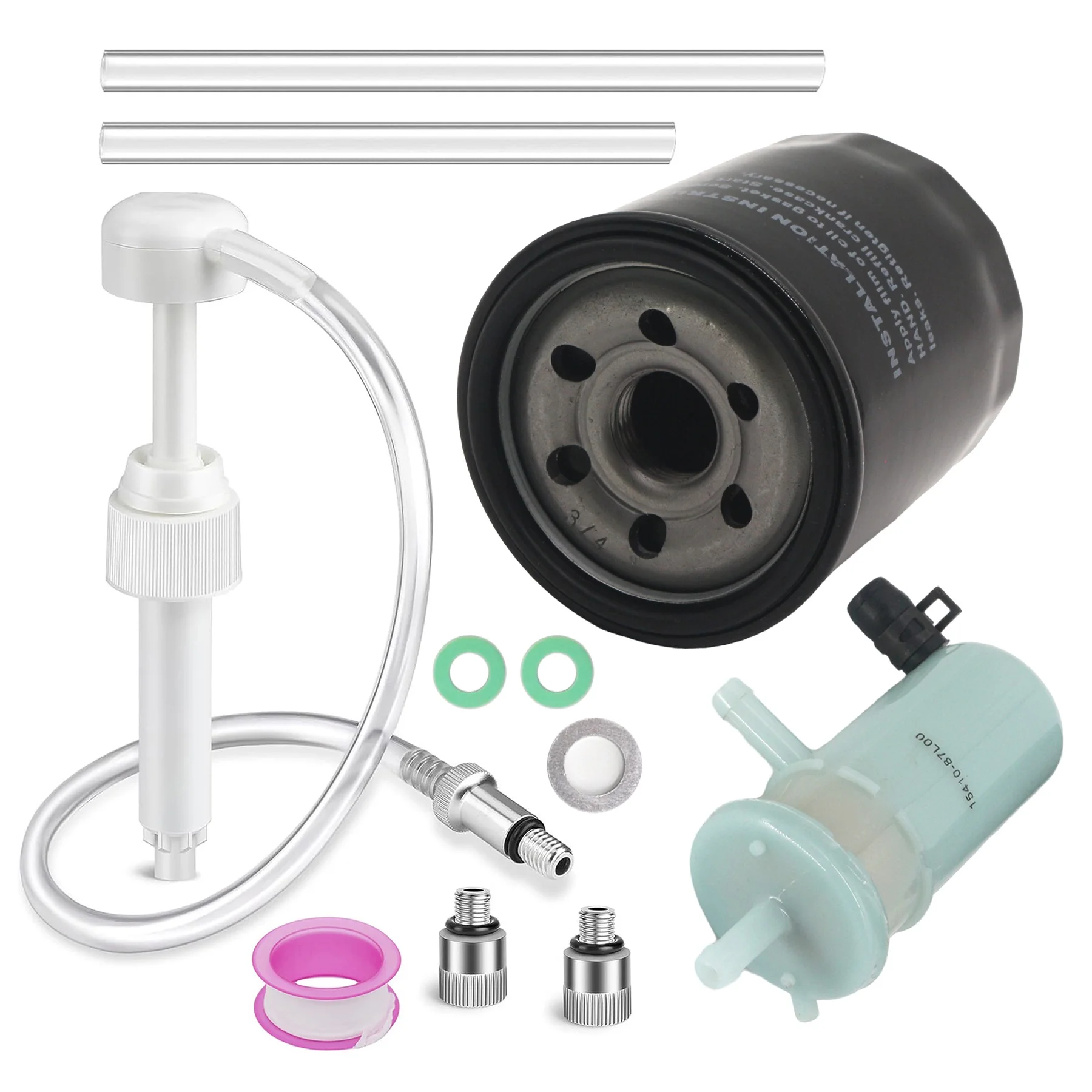 Fits for Suzuki Marine 4 Stroke DF 70 75 80 90 HP Engines 100 Hour Oil Maintenance Kit 15410-87LL0 16510-61A30 16510-93J00
Fits for Suzuki Marine 4 Stroke DF 70 75 80 90 HP Engines 100 Hour Oil Maintenance Kit 15410-87LL0 16510-61A30 16510-93J00
