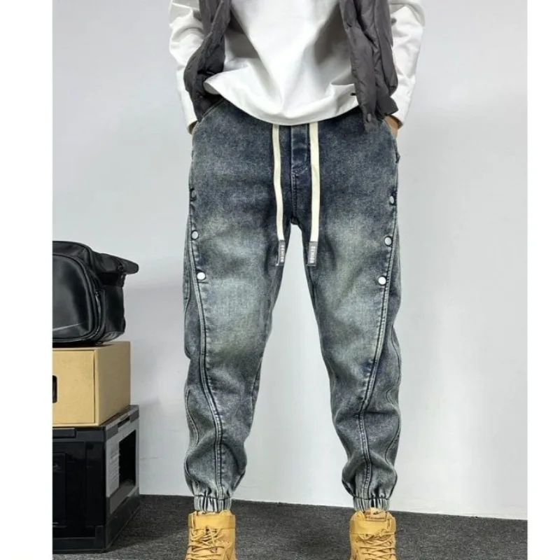 High-end Luxury Man Clothes Jeans Men's 2026 Summer New Trendy Brand Handsome Leggings Loose Harlan Large Size Elastic Pants
High-end Luxury Man Clothes Jeans Men's 2026 Summer New Trendy Brand Handsome Leggings Loose Harlan Large Size Elastic Pants